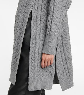 Aran-knit cotton-blend sweater | Stella McCartney