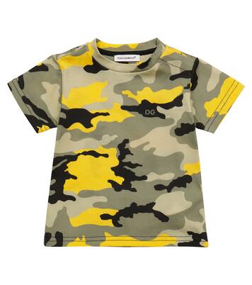 Baby - T-shirt in cotone con stampa | Dolce&Gabbana Kids