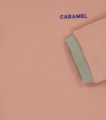 Drube cotton-blend sweatshirt | Caramel