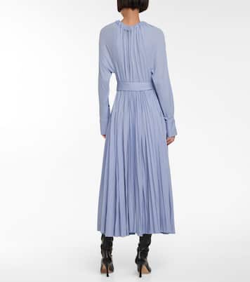 Pleated jersey midi dress | Proenza Schouler
