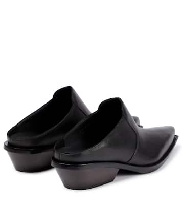 Pointed leather mules | Acne Studios