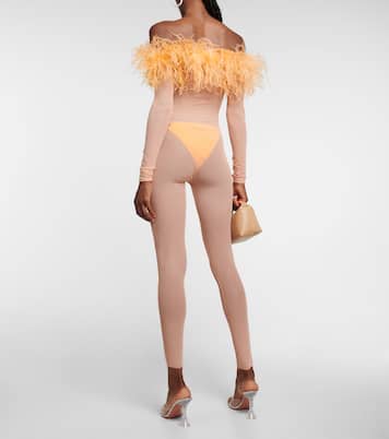 Mono de malla con plumas | Oséree