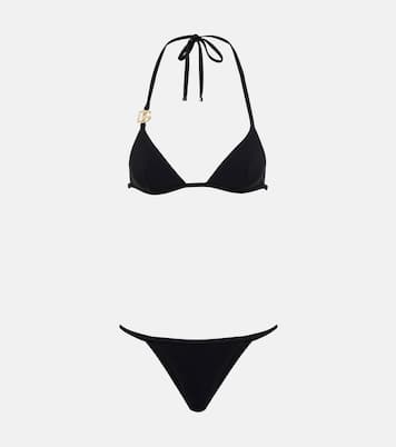 Bikini triangle à logo | Dolce&Gabbana
