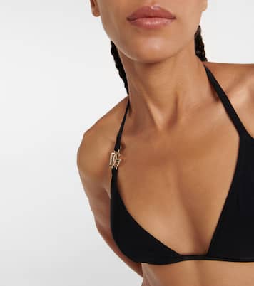 Bikini triangle à logo | Dolce&Gabbana
