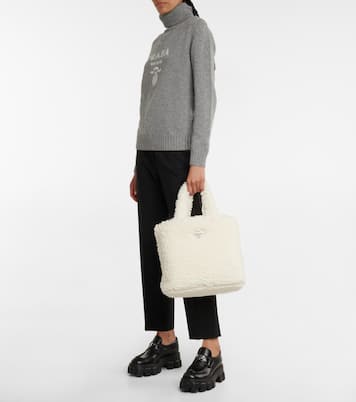 Borsa Small in teddy | Prada
