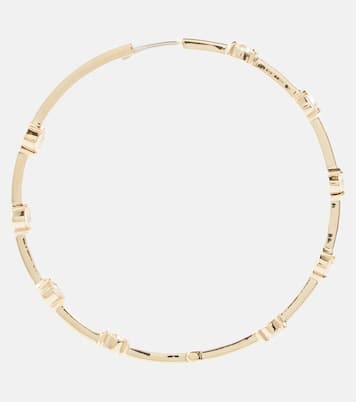 Boucles d'oreilles Zea en or 18 ct et diamants | Melissa Kaye