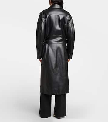 Cappotto biker lungo in pelle | Chloé
