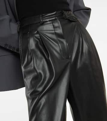 Hose Pernille aus Lederimitat | The Frankie Shop