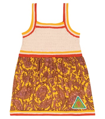 Abito Tiggy in crochet di cotone | Zimmermann Kids