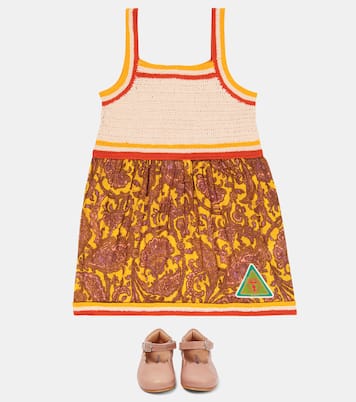 Abito Tiggy in crochet di cotone | Zimmermann Kids