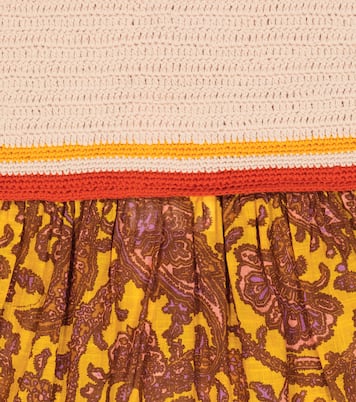 Abito Tiggy in crochet di cotone | Zimmermann Kids
