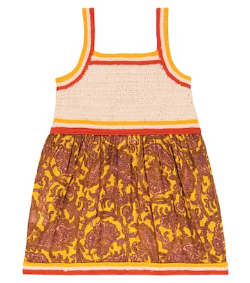 Abito Tiggy in crochet di cotone | Zimmermann Kids