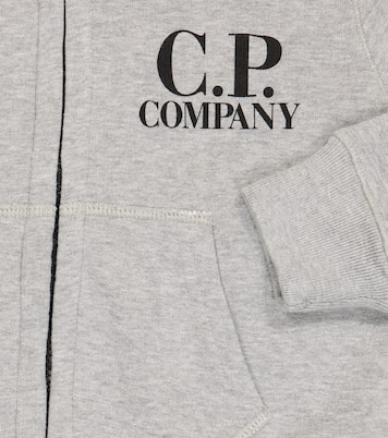 Goggle fleece zip-up hoodie | C.P. Company Kids