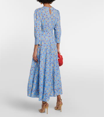 Kristen printed tiered maxi dress | Rixo