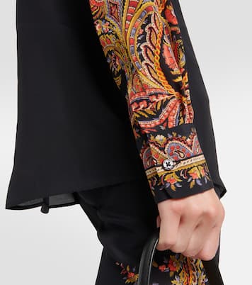 Blouse en soie à fleurs | Etro