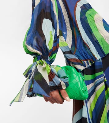 Iride tie-neck silk chiffon blouse | Pucci