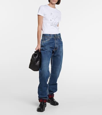 Jeans rectos a cuadros | Maison Margiela