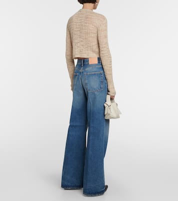 Jeans anchos 2022F de tiro alto | Acne Studios
