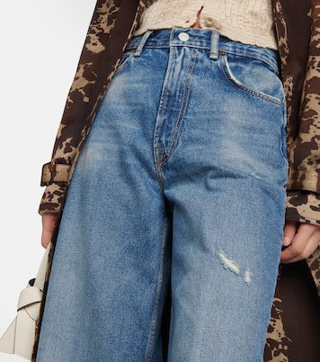 Jeans anchos 2022F de tiro alto | Acne Studios