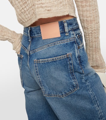 Jeans anchos 2022F de tiro alto | Acne Studios