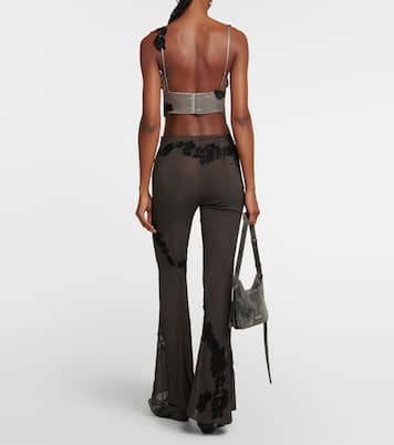 Culottes in raso con pizzo | Acne Studios