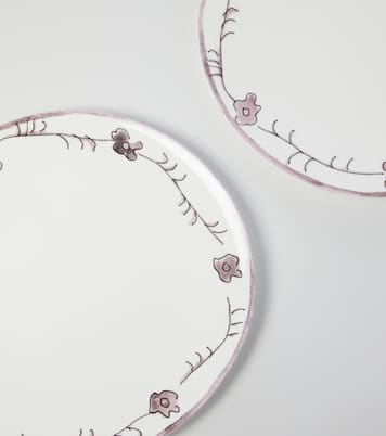 x Marni Dark Viola set of 2 dinner plates | Serax