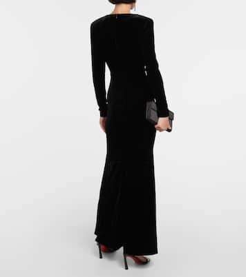 Robe longue asymétrique | Roland Mouret