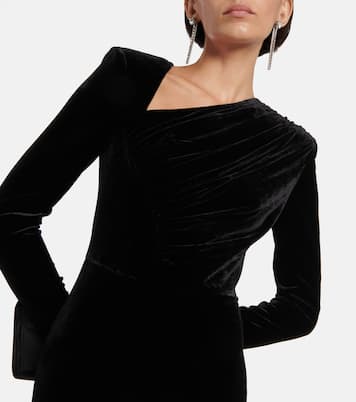 Robe longue asymétrique | Roland Mouret