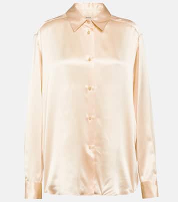 Argo silk charmeuse blouse | Khaite