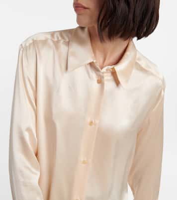 Argo silk charmeuse blouse | Khaite