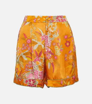 Shorts Isabelle con stampa floreale | Poupette St Barth