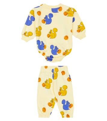 Bébé – Set body et pantalon en coton | Mini Rodini