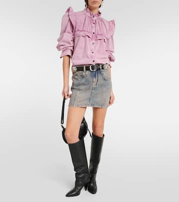 Camicia di jeans Idety con ruches | Marant Etoile