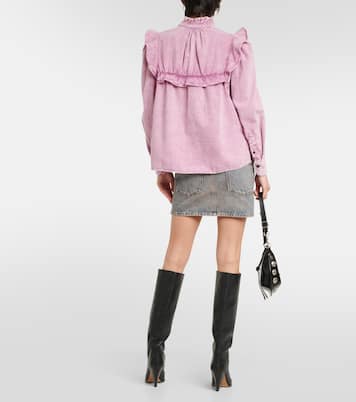 Camicia di jeans Idety con ruches | Marant Etoile