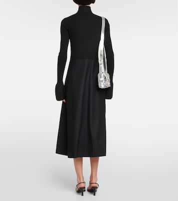 Robe midi Mixed Media Duperre | Joseph