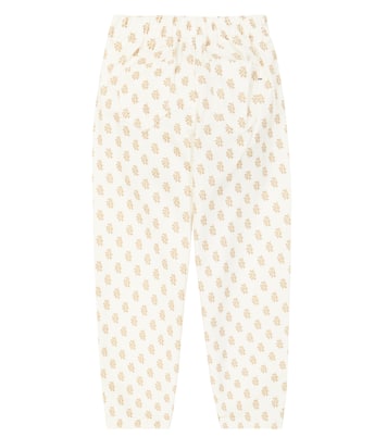 California printed wide-leg jeans | The New Society