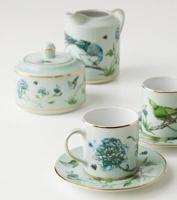 Secret Garden set of 2 espresso cups and saucers | Aquazzura Casa