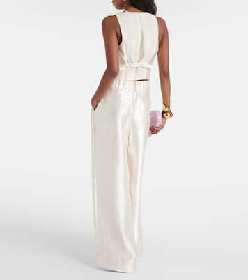 Deb satin vest | Simkhai