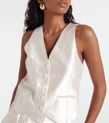 Deb satin vest | Simkhai