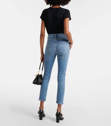 Jean skinny Nico à taille haute | Agolde