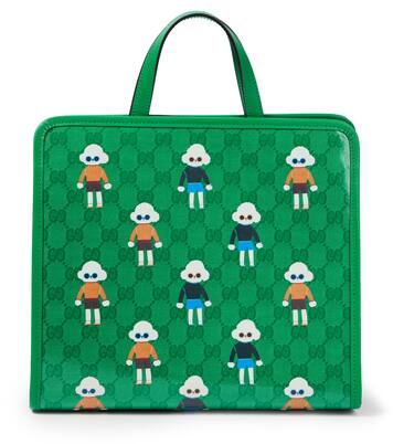 トートバッグ Gucci Medium Tote Bag In Printed Canvas GUCCI Medium tote bag with Gucci print | REVERSIBLE