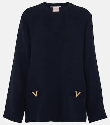 Top VGold in Cady Couture | Valentino