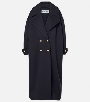 Pebble wool coat | Loewe