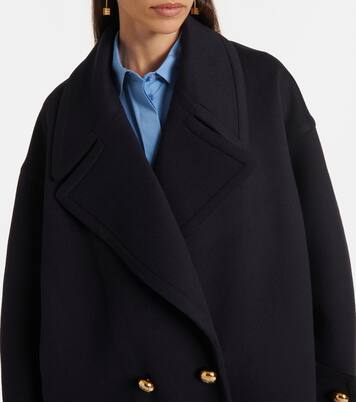 Pebble wool coat | Loewe