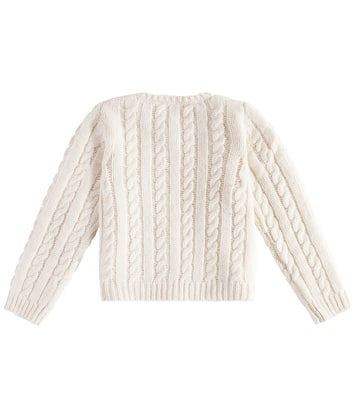Cardigan Dallulah in lana a trecce | Bonpoint