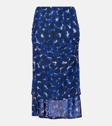 Jupe midi imprimée | Dries Van Noten