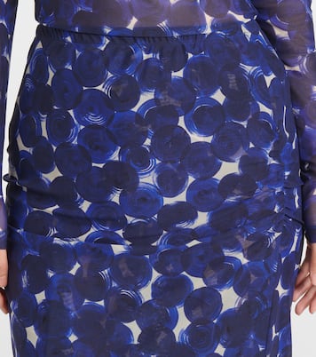 Jupe midi imprimée | Dries Van Noten