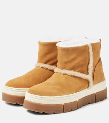 Botines de ante con forro de borrego | Bogner