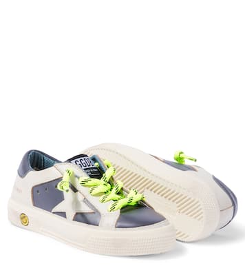 May leather sneakers | Golden Goose Kids