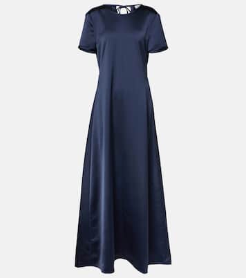 Robe longue White Label Delphine en satin | Proenza Schouler